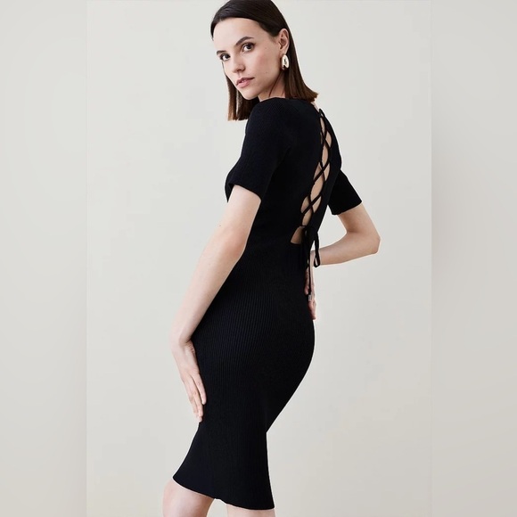 Wilfred Dresses & Skirts - Wilfred Free Knit  Back Tie Dress